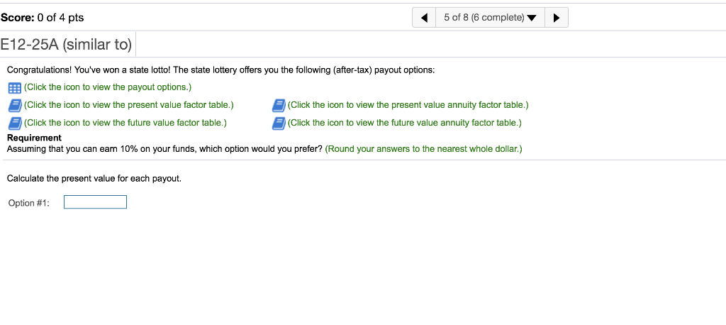 $2,200,000 at the end of each year for the next five years