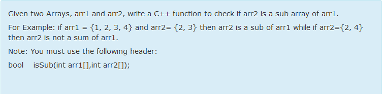 Given two Arrays, arri and arr2, write a C++ function to