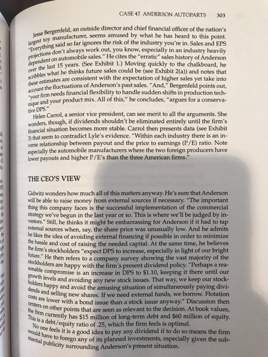 or possibly eliminate it entirely. As managers of a public company are