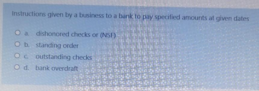 Old MathJax webview Instructions given by a business to a bank to