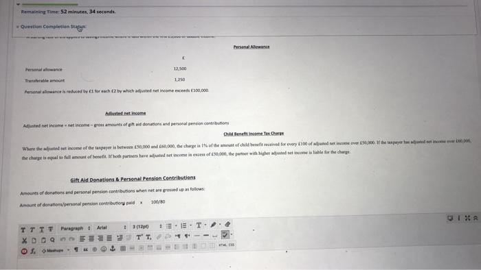 2019/20: Particulars Jack Jill E E Salary (before tax deduction) 150,000 96,500