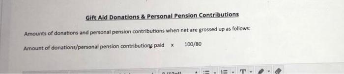 PAYE 57,434 27,654 Dividends 14,654 8,008 Bank Deposit Interest 8,000 650 Building