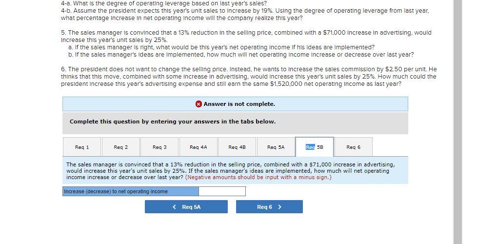 Ratio: Degree of Operating Leverage (LO5- 1, LO5-3, LO5-4, LO5-5, LO5-8] 20