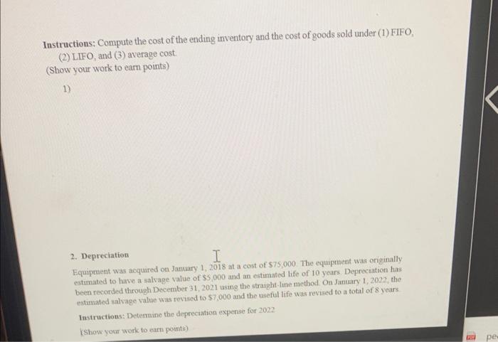 the month of June. The company uses periodic inventory system. Instructions: Compute