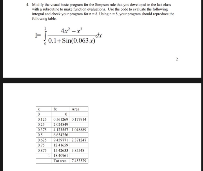  Write a Visual Basic code ti solve the problem I need