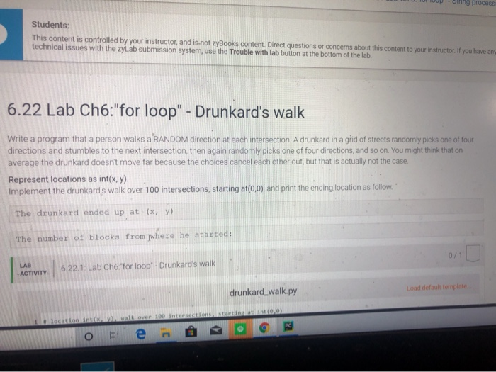  this is a python program OU. IU - Siring process Students: