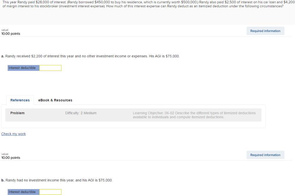 two dependents. Jack received $162,500 of salary and paid $5.000 of interest