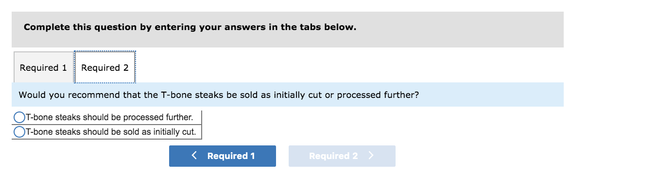 situation suggested by Professor John W. Hardy.) Lone Star Meat Packers is