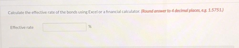 $855,000 of 5-year, 8% bonds at 98. The bonds pay interest annually