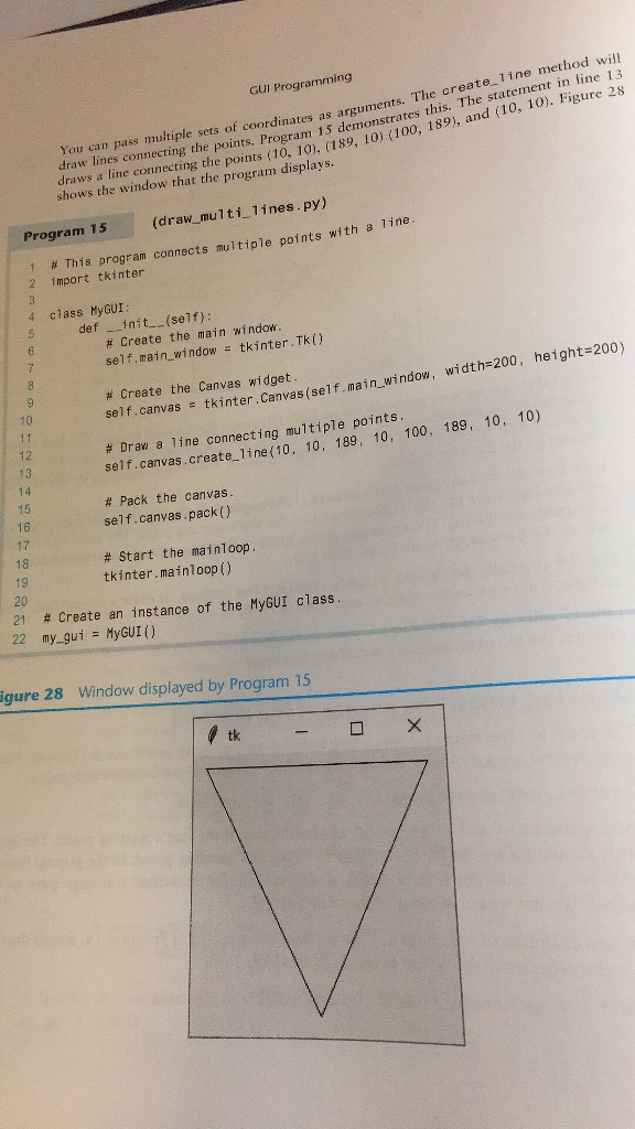 Program 16 1 2 = This program draws a rectangle on a