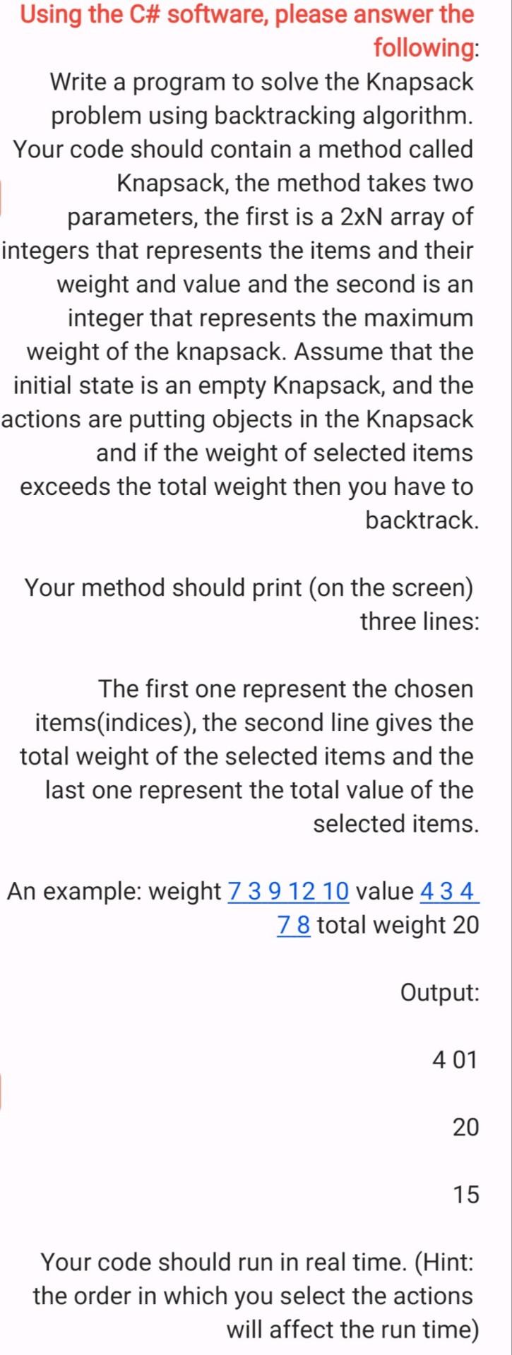  please sir , just in C# software Using the C# software,