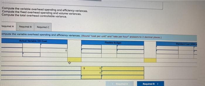 $15 per hr.) Factory overhead Variable (Bhrs. $6 per he.) Factory overhead-Pixed