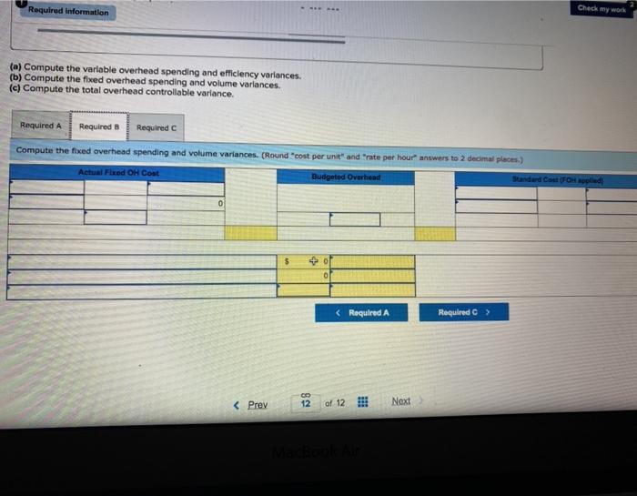(8 hrs. $9 per hr.) Total standard coat $153.00 120.00 48.00 72.00