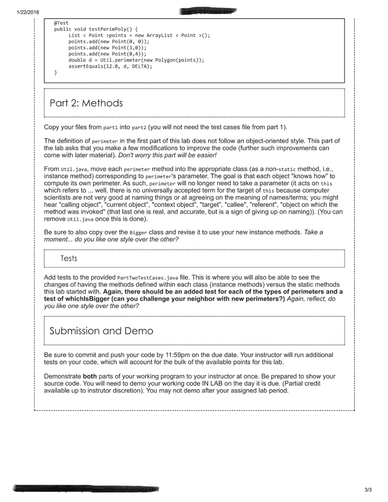 And i need to follow these guidlines to make a private/final class
