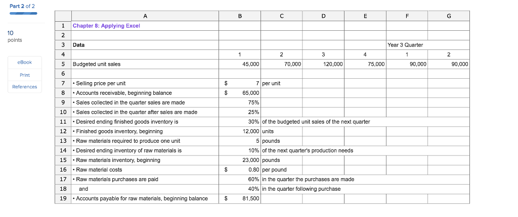 Exit Check my work 2 Required information create your own worksheet version