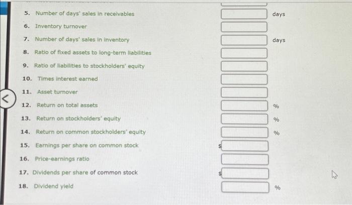 subsequent requirement, if required. Assume 365 days a ye nearest cent. Use