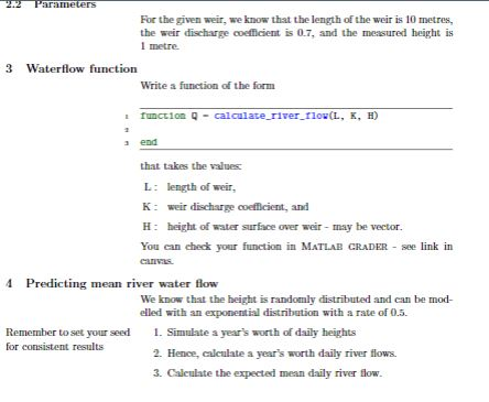 flow and estimate the prob ability of a flood 2 Background 2.1