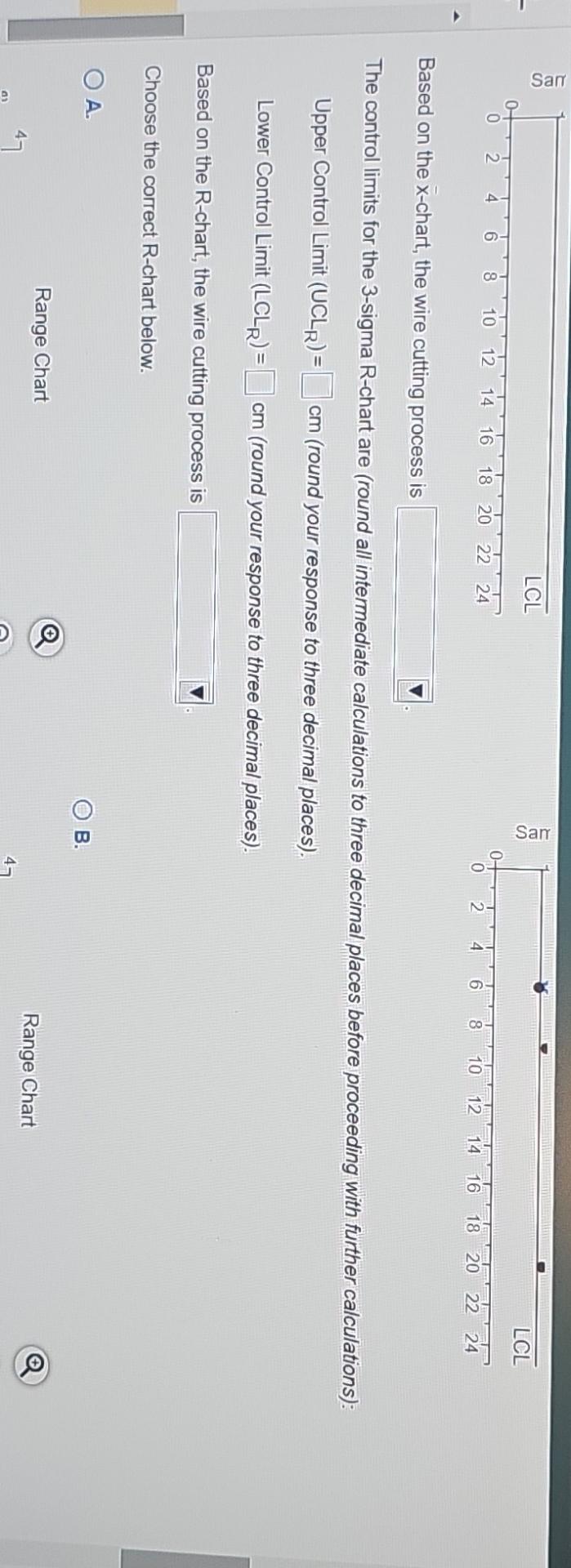 Click the icon to view the table of control chart constants A2,D4,D3.