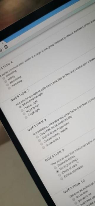 private cost economic cost internal cost QUESTIONS Beforestation and overfisting are examples