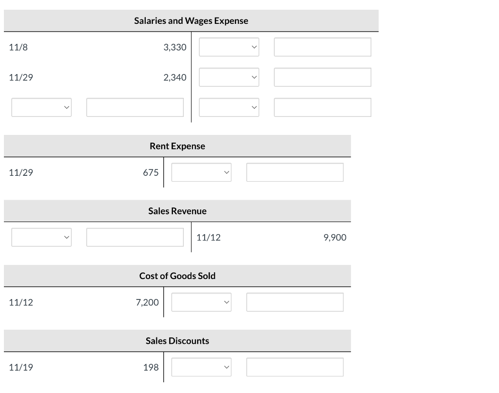 amount is entered. Do not indent manually. If no entry is required,