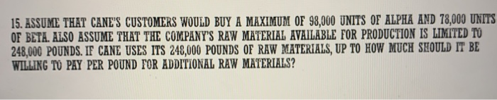 produce 128,000 units of each product. Its average cost per unit for