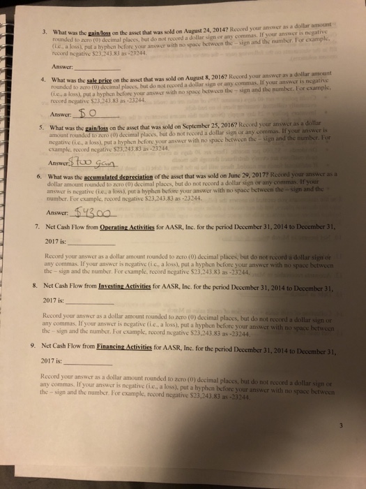 the other parts complete but Im not sure if Im on the