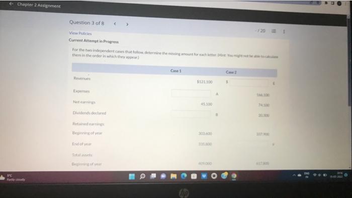  4 Chapter 2 Assignment Question 3 of 8 1201 View Police