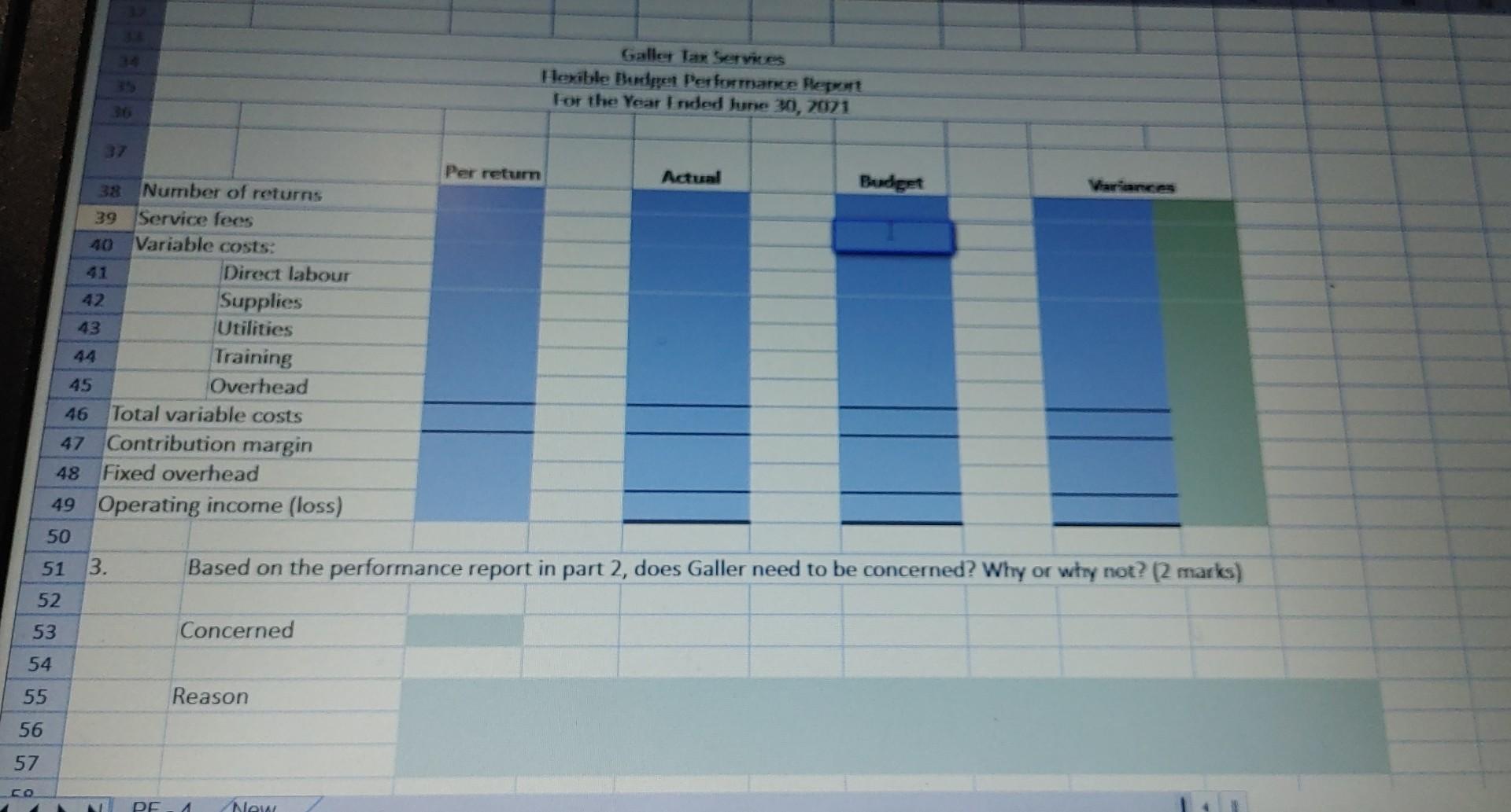 labour for part-time preparers is the primary cost of the company- Roy