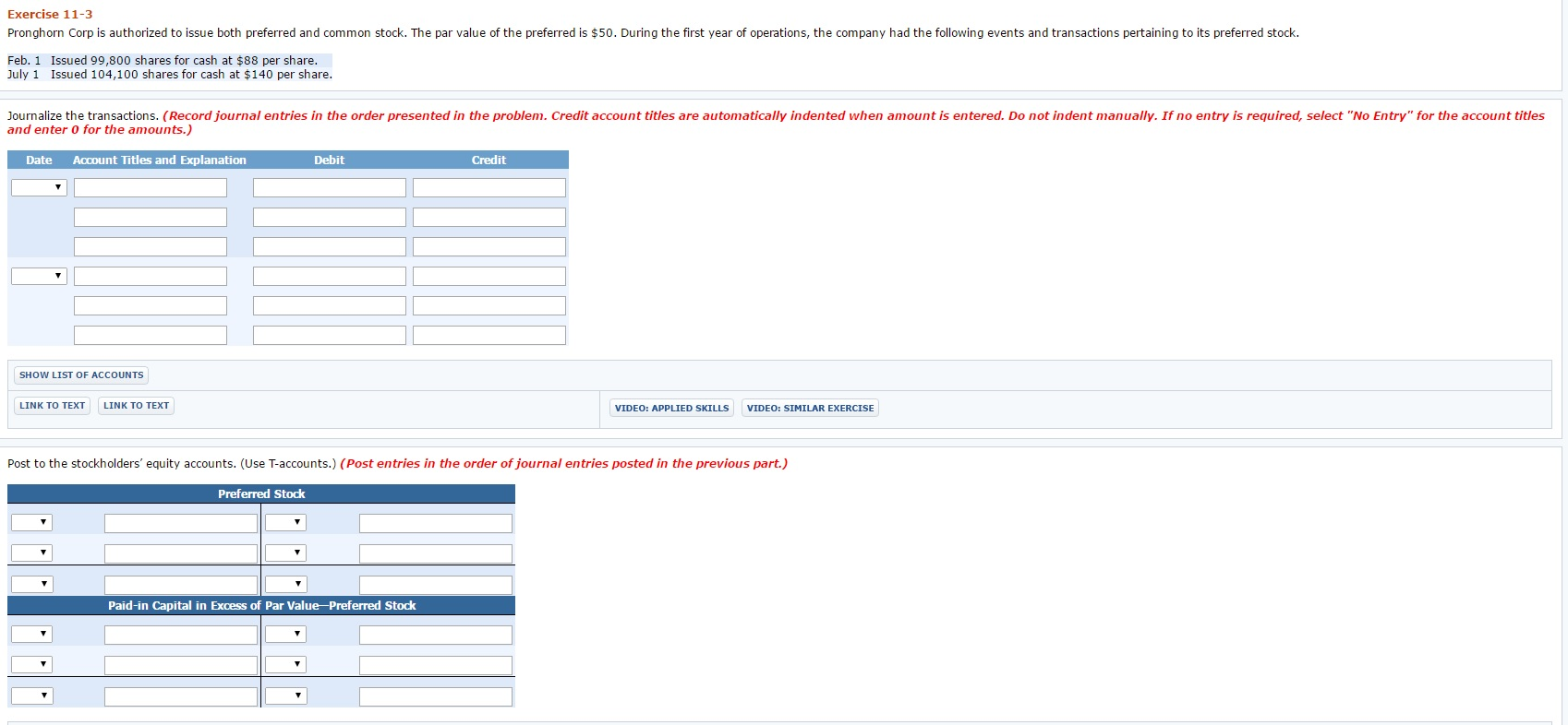  Pronghorn Corp is authorized to issue both preferred and common stock.