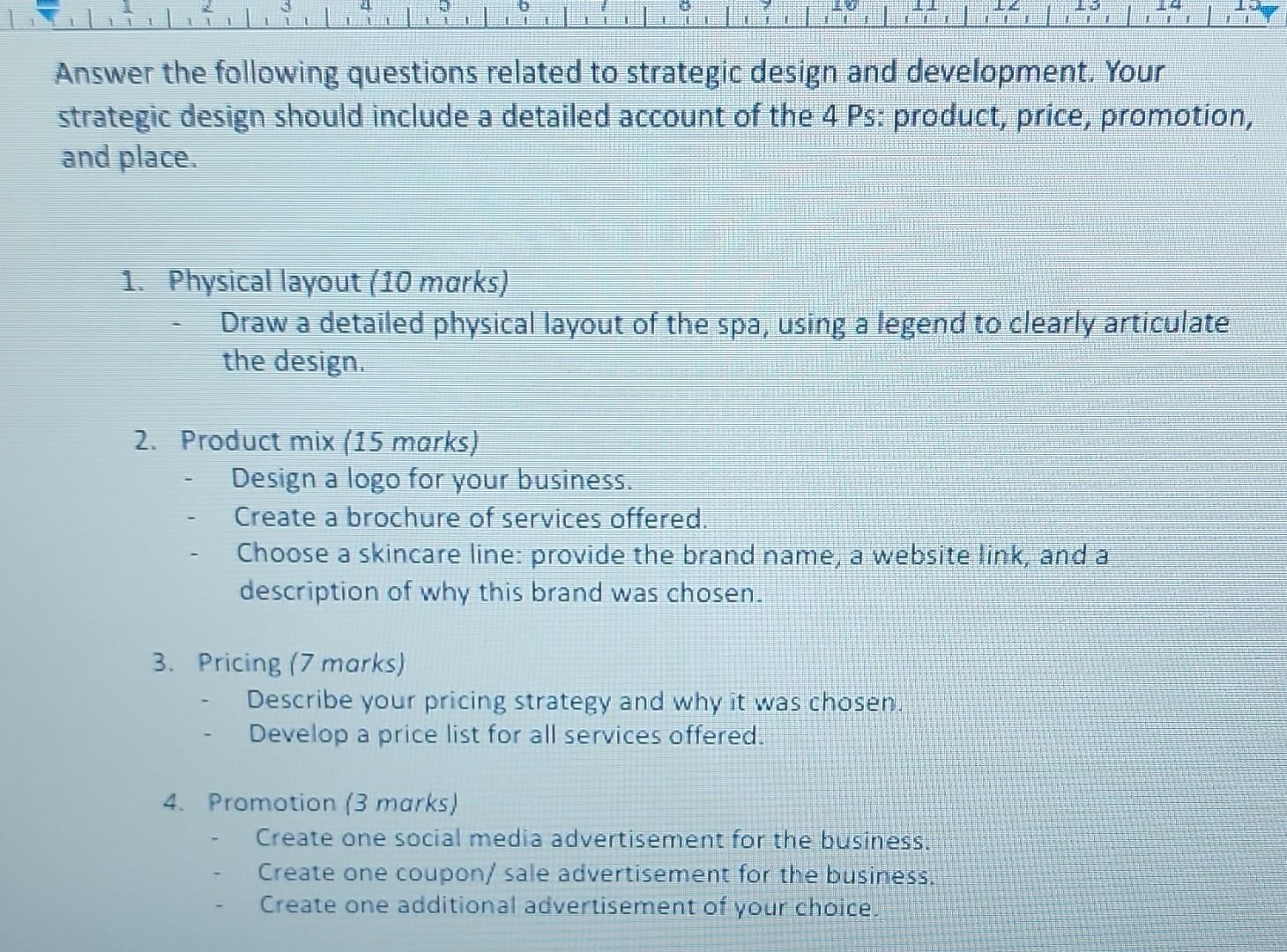  5. Place (3 morks) - How will you manage inventory? -