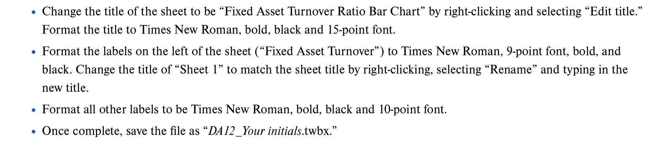 age of two companies' assets. In this case you continue in your