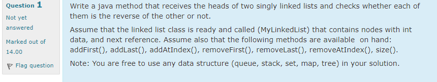 Please .. I want the solution to be in Java code form