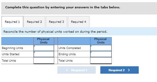 Thank you. Required Information (The following information applies to the questions displayed