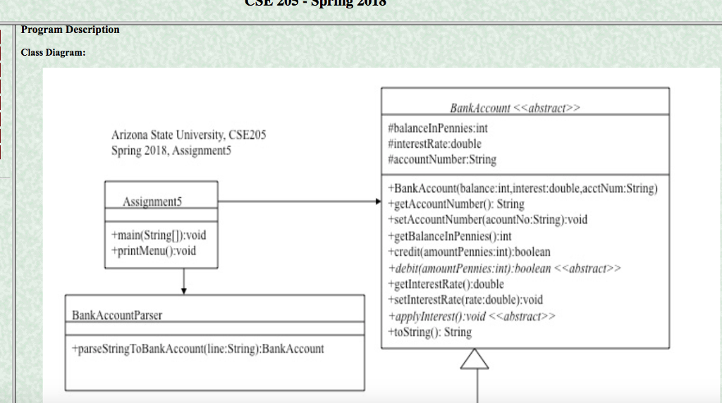 next choice until the choice of 'Q' (Quit) is entered import java.io.*