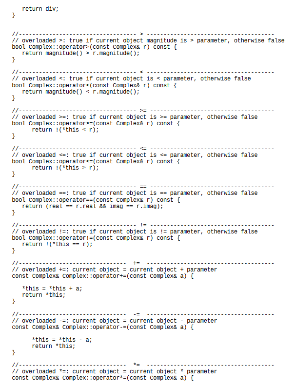in the number having one added to the real component and return
