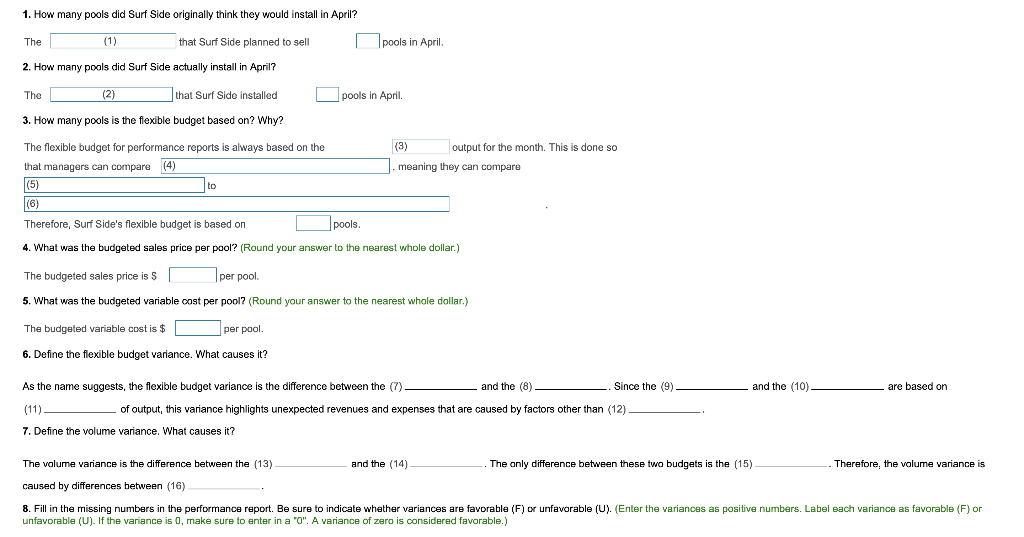  1. How many pools did Surf Side originally think they would