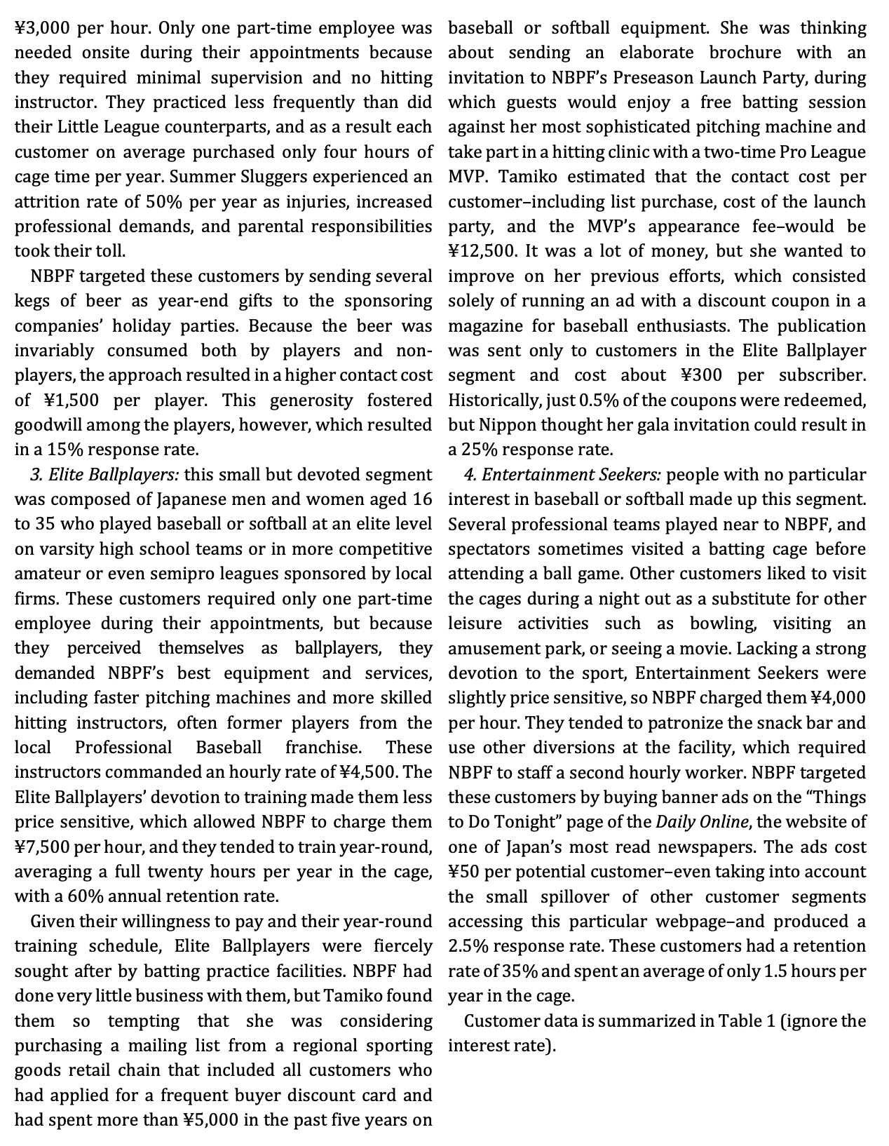 flow discounting is needed. Show your calculations each time. i) What is