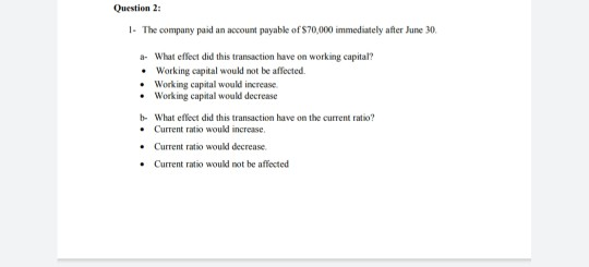 i need hand writing solution not excel please. Question 2: 1.