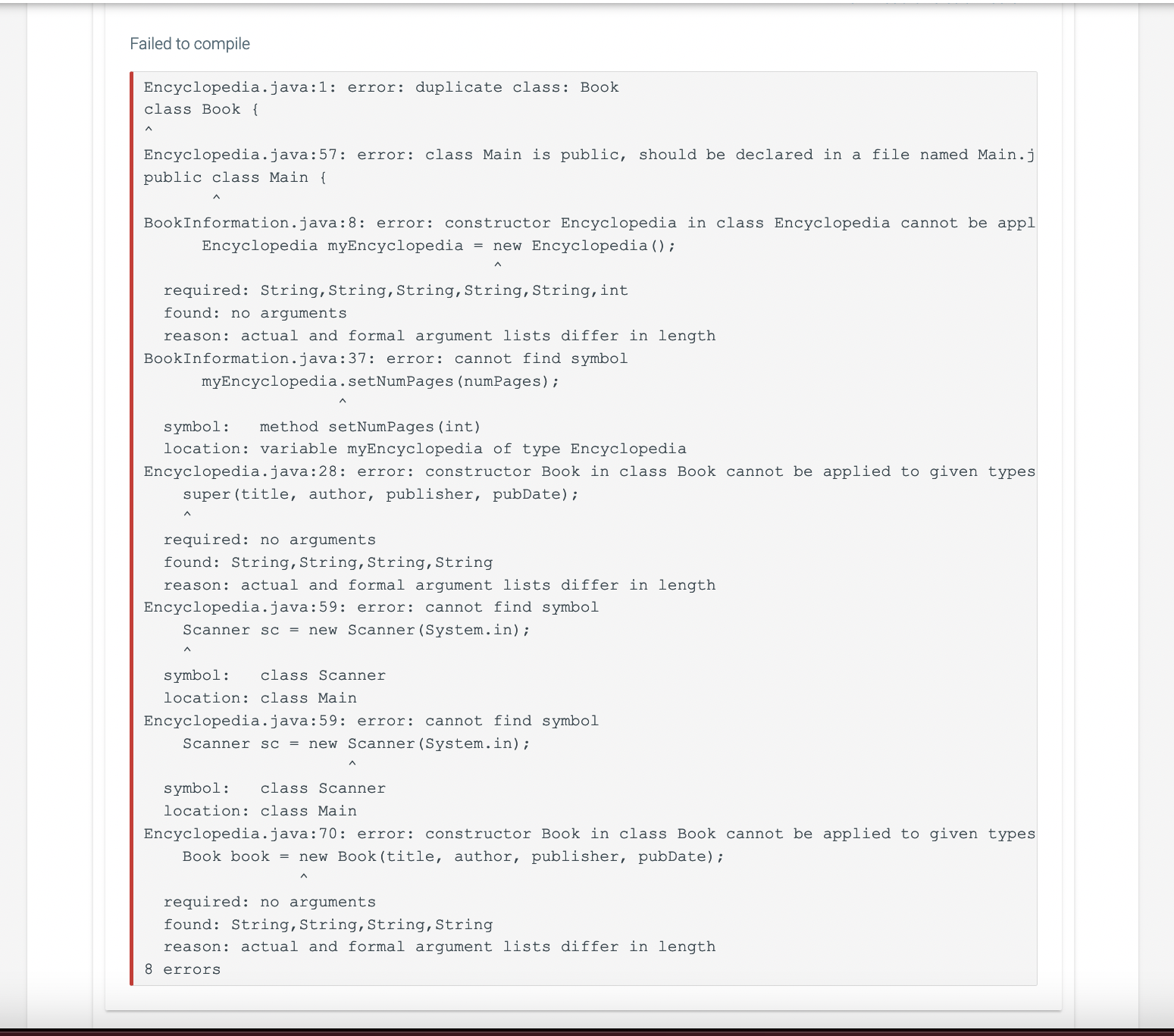 previous questions posted on the check, so the same answer would not