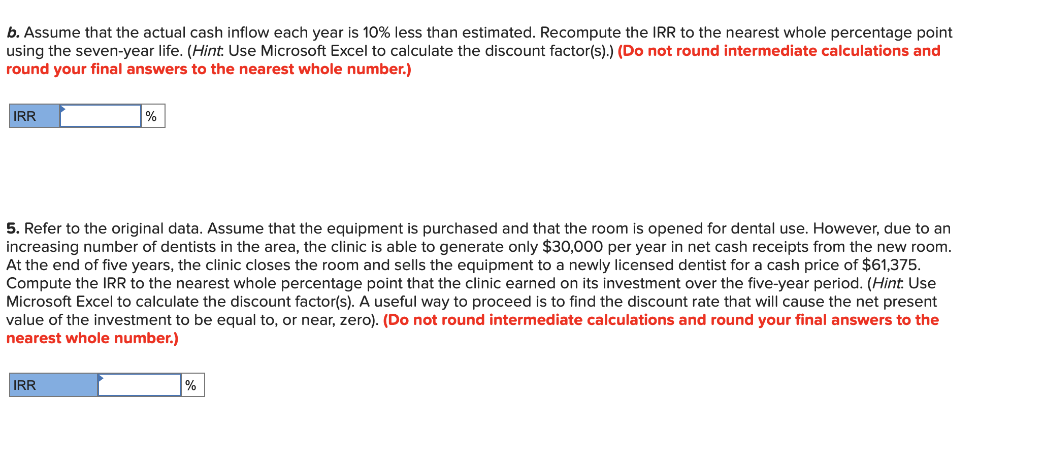 trying to determine whether or not the clinic should move patient files