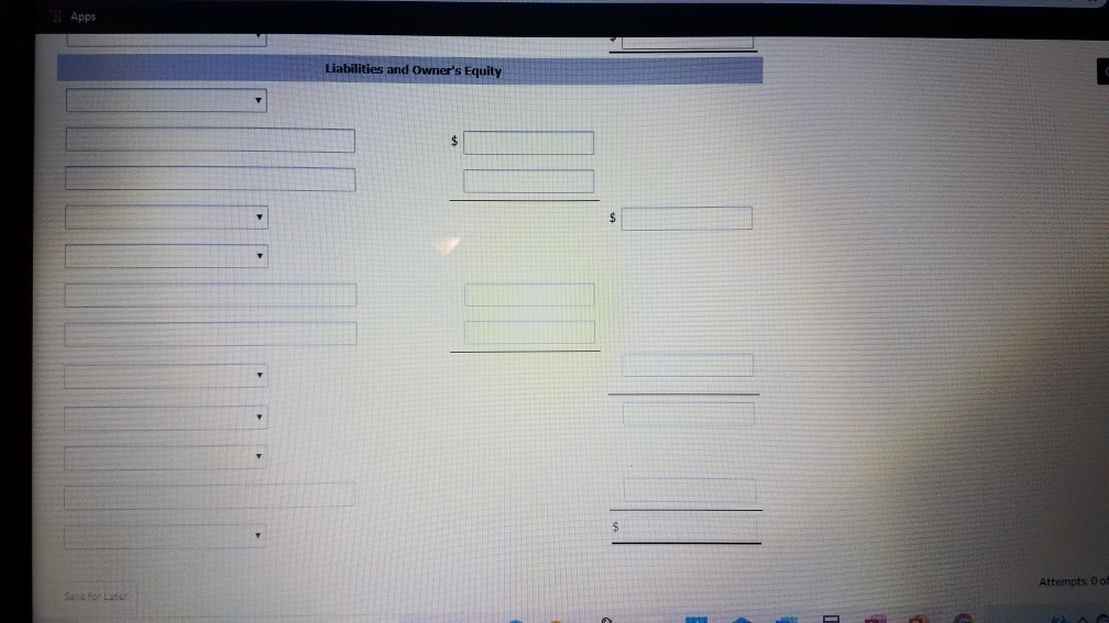 amounts are in thousands.) Long-term debt Prepaid insurance $1,100 Accumulated depreciation-equipment $5,400