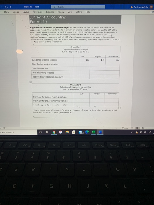  Packet 10 - Word Scribner Nicholas SN Draw Design Layout References