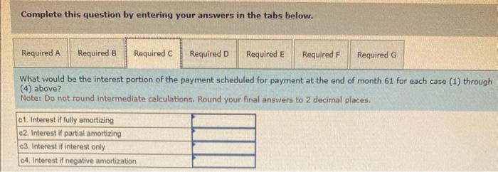 in the amount of $100.000 is made at 6 percent interest for