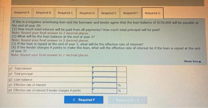 monthly payment if (1) The loan is fully amortizing? (2) It is