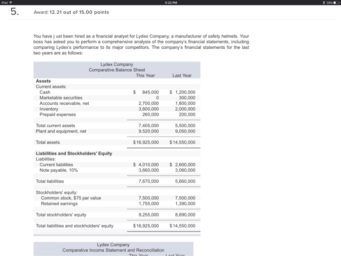  If someone could just do the ones I got wrong 5.Award: