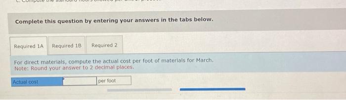 Complete this question by entering your answers in the tabs below. For