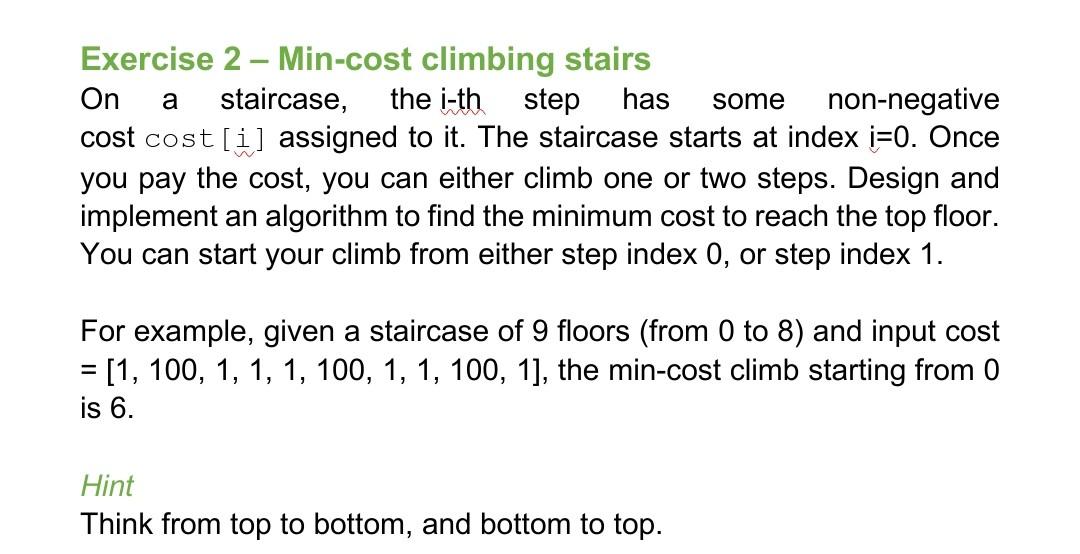  Hi how do i do this in Python? Exercise 2 -