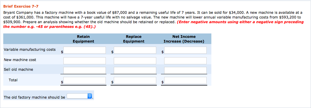 Please help solve Bryant Company has a factory machine with a book