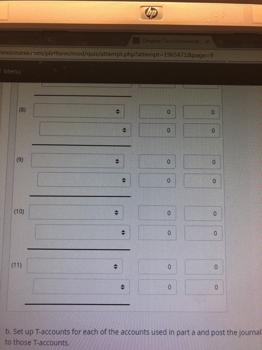 Chapter 2 / Cha CLICK HERE TO REVIEW LEARNING OBJECTIVES QUESTION 10