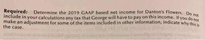 This allowed him Several years ago George Danton, after being laid off,